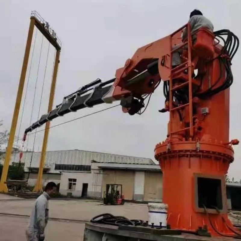 0.3t3.5m Telescopic Marine Crane